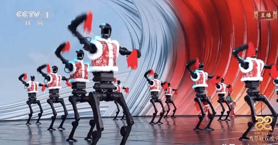 H1機器人表演中